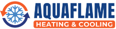 Aquaflame Heating & Cooling Logo
